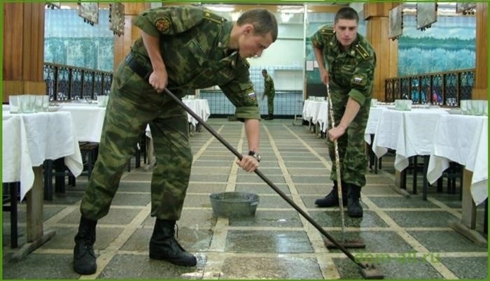 Специфика распорядка праздников в различных родах войск