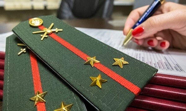 Система присвоения звания в службе по контракту