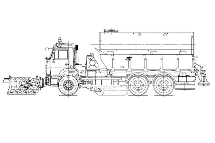 Технические характеристики автомобиля КО-823